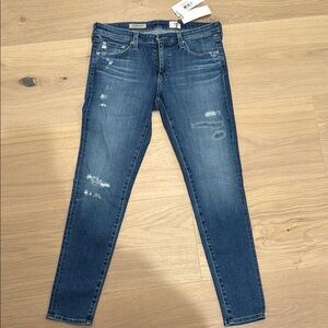 AG Jeans - Legging Ankle Distressed Jeans